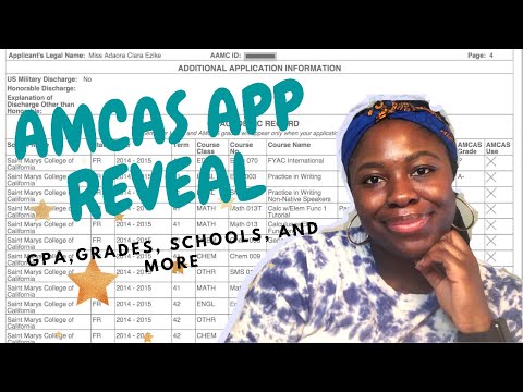 MY ENTIRE MEDICAL SCHOOL APPLICATION REVEALED| GPA, MCAT, ACTIVITIES, AND MORE| AMCAS, ACOMAS, TMDAS
