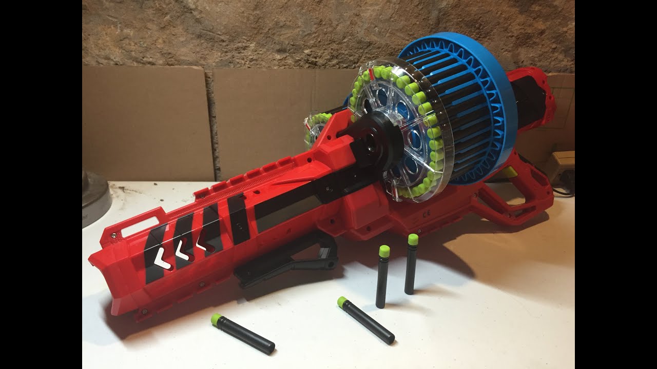 pistola boomco de 72 dardos