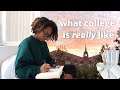 College is stressful and it&#39;s only been a week - vlog