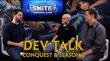 SMITE Developer Talk - Season 2 & New Conquest