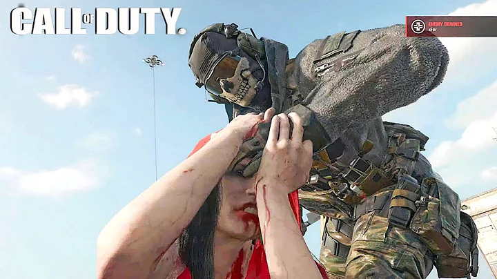 Finishers With Classic Ghost Skin - Call Of Duty MW, MW2/3 & Warzone Finishing Moves