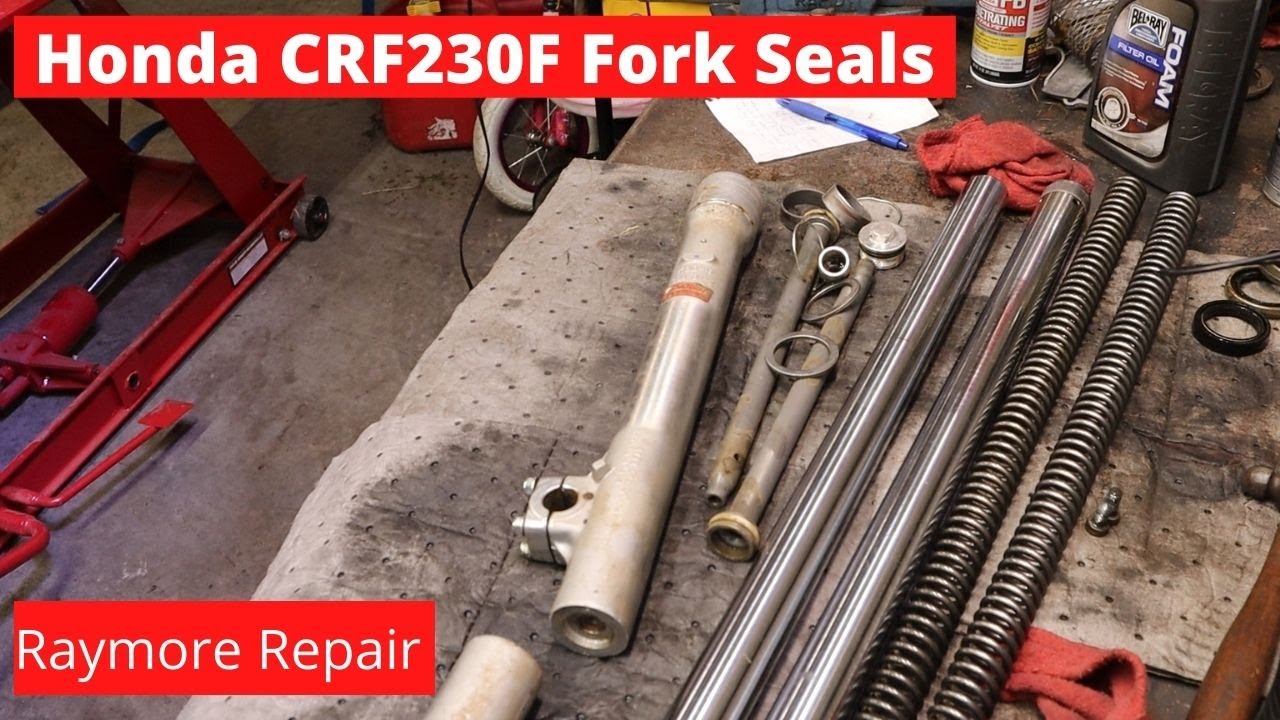 How Much Fork Oil Does A Crf230F Take?