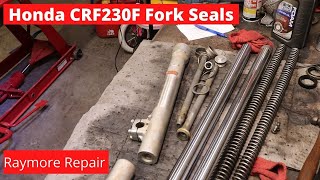 Honda CRF230F Fork Seal Repair.