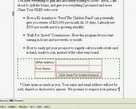 How To Set Up Your Squeeze Page, Website 3