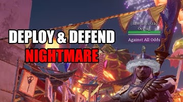 Deploy & Defend Nightmare | Last Stand IV | Conqueror