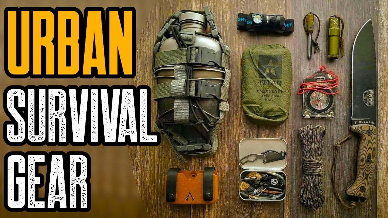 TOP 5 BEST URBAN SURVIVAL GEAR FOR EMERGENCY PREPAREDNESS! 