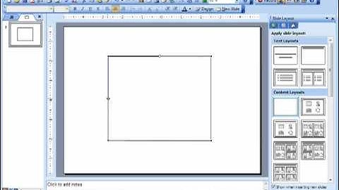 Creating a new shape in PowerPoint 2003