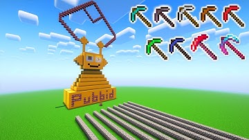 Legendary 9 Pickaxes vs 70 Blocks