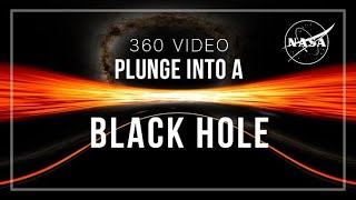 360 Video: NASA Simulation Plunges Into a Black Hole Resimi