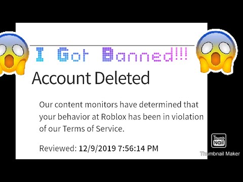 My Roblox Fake Account Got Banned Read Desc Youtube