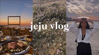 JEJU VLOG 🍊 live octopus & black hog pork, drinking with shop owners, flower fields & unreal views by Malia Ramos 7,494 views 1 year ago 13 minutes, 34 seconds