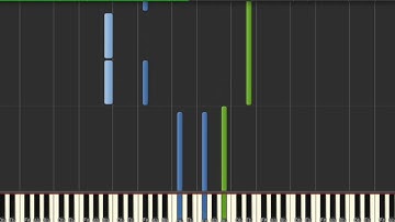 Zelda Skyward Sword - Message From the Goddess (Synthesia)