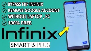 Infinix SMART 3 Plus frp bypass | How To Remove Google account infinix Smart 3 Plus Without Pc 2024