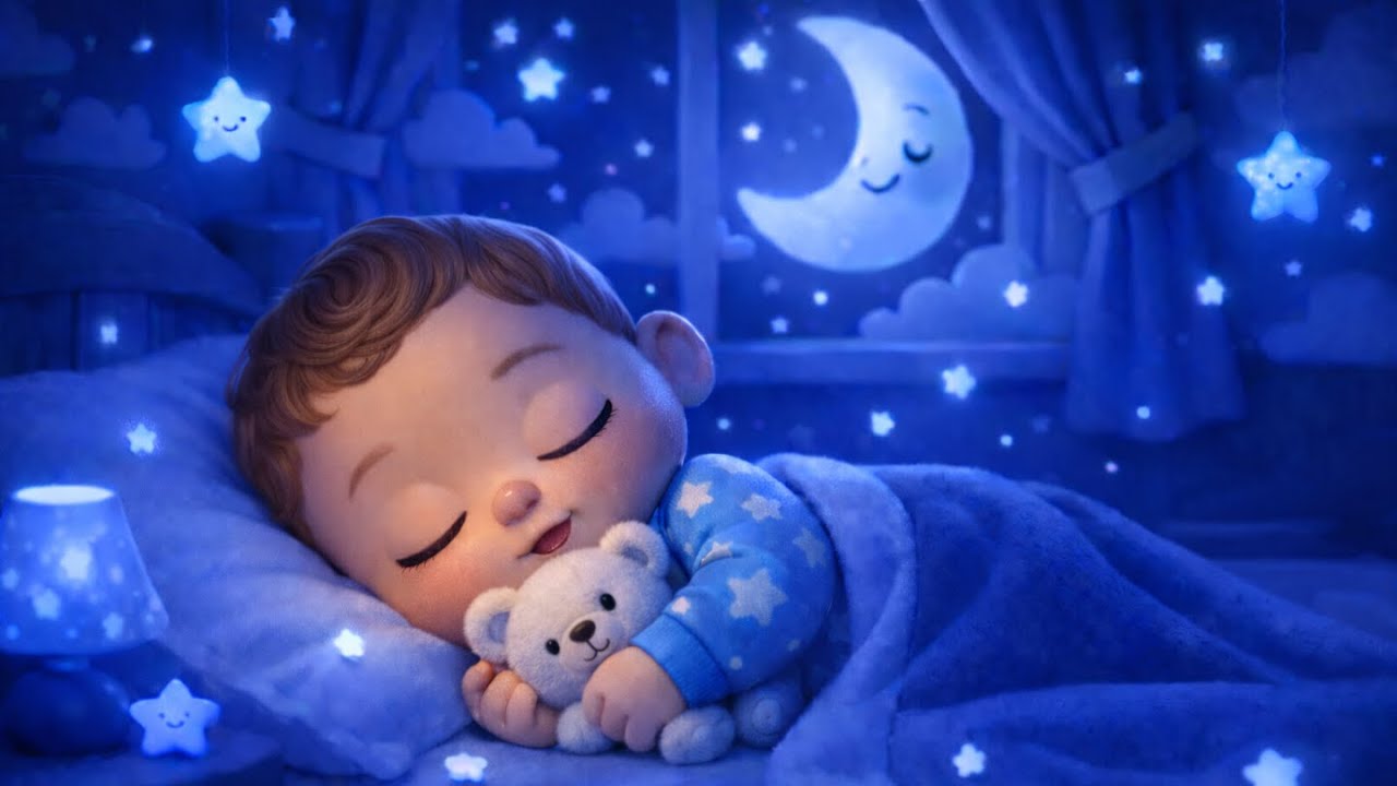 Brahms Lullaby for Babies 💤 3+ Hours of Continuous Baby Sleep Music (No Interruptions)