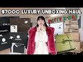 $7000 Huge Luxury Christmas Unboxing Haul: Gucci, Bottega, Marc Jacobs, Ferragamo | Q2HAN