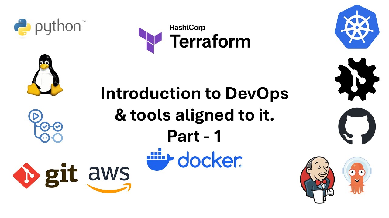 Introduction to DevOps | Part 1 | #DevOps #AWS | #docker | #kubernetes ...