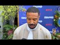 Michael B. Jordan on seeing 'Academy Award-winner' before his name in title credits