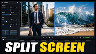 How to Make Split Screen in Kdenlive