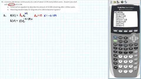 1105 RP2 046 - Constructing and Using an Exponential Decay Model