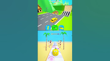 Shape Shifting Vs Juice Run Funny Hyper casual Gameplay Level 42 #shapeshifting #games #shorts
