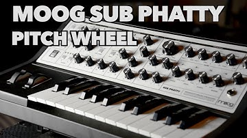Moog Sub Phatty Pitch Wheel Change