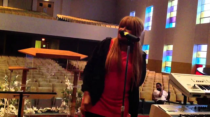 Rev. Betty Griffin-Keller Ministering During Rehea...