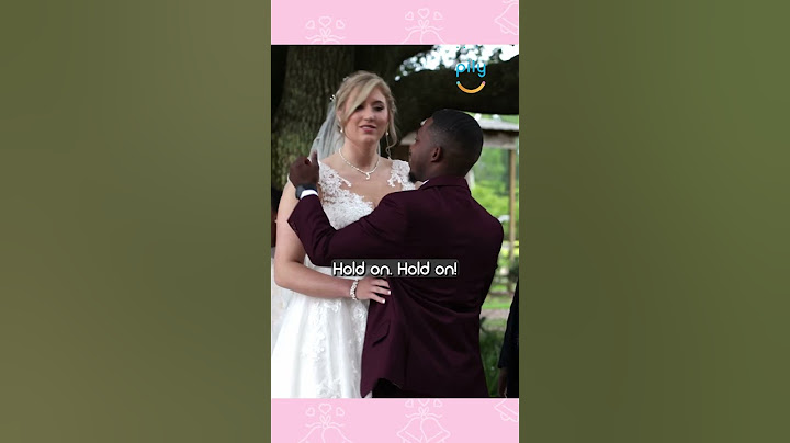 His bride and father-in-law had a little surprise in store for him 🪜😆 #shorts