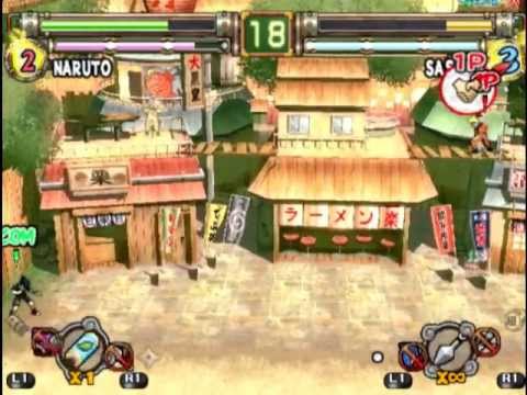 Naruto: Ultimate 2 (PS2 Gameplay) -