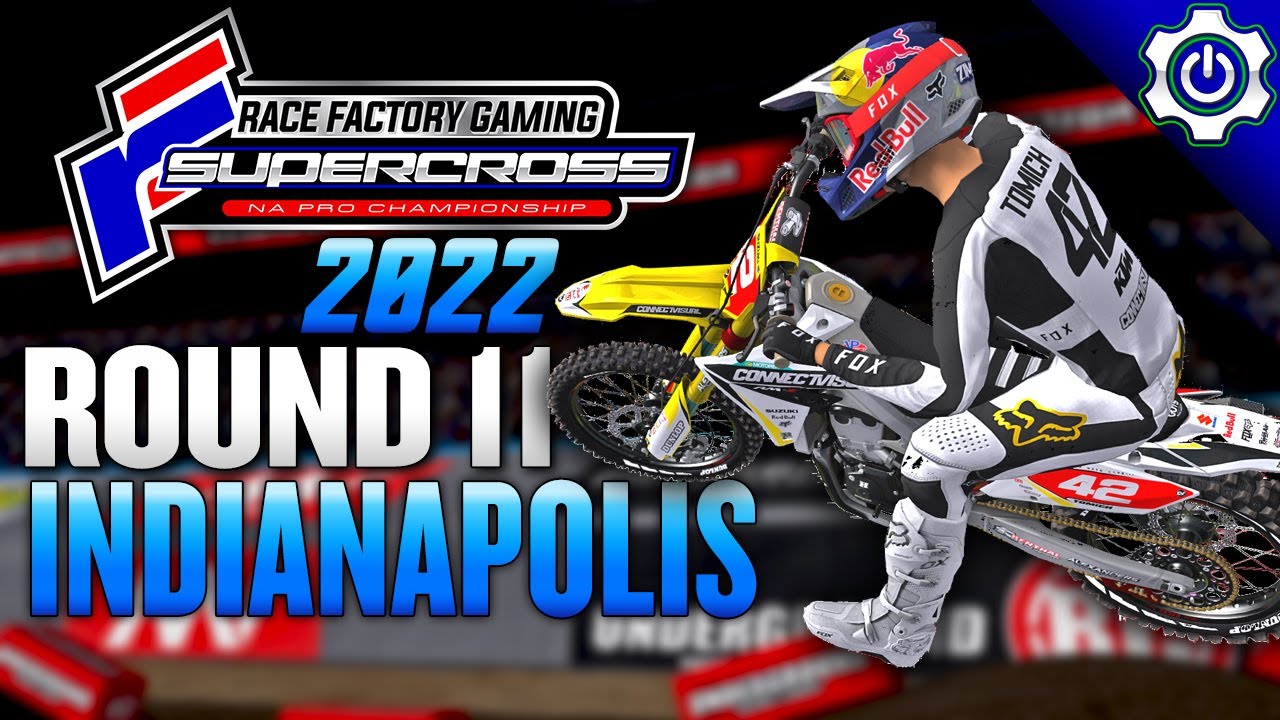 Watch 2022 Indianapolis Supercross Virtual Race - MX Simulator - GD2 - Motocross Videos