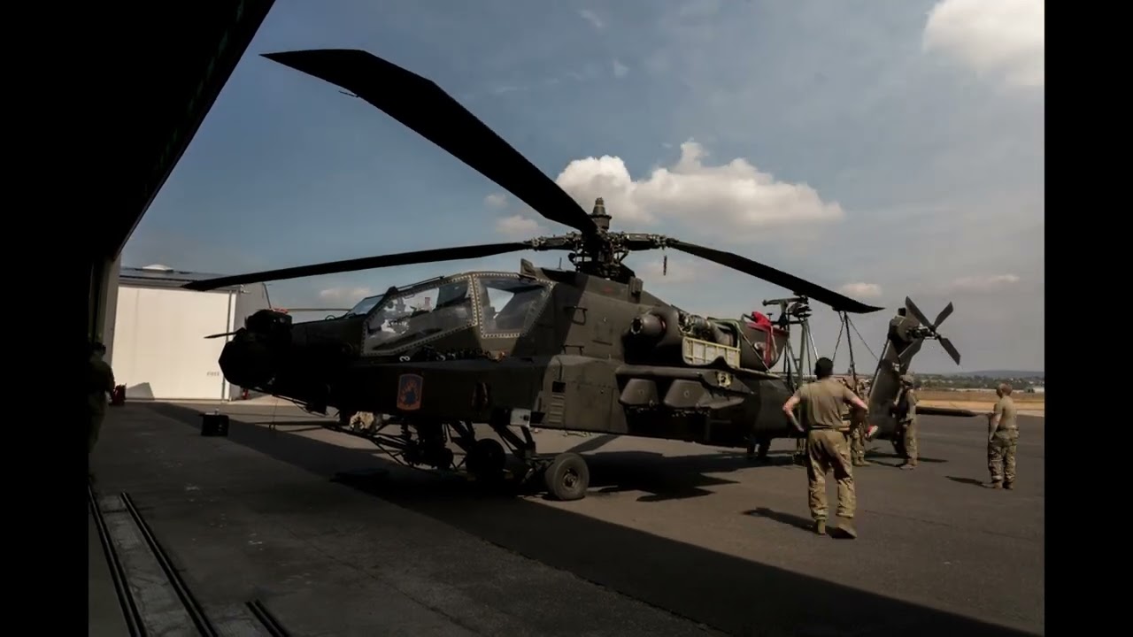 12th Combat Aviation Brigade - B-roll (DSLR Time lapse)