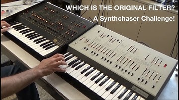 ARP Odyssey 4023 Filter Original vs Clone Challenge - Synthchaser #120