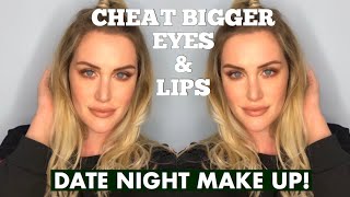 CHATTY GRWM: CHEAT BIG EYES &amp; LIPS WITH MAKE UP &amp; SEE WHAT I USE