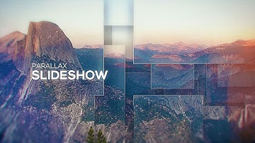 Modern Parallax Slideshow (After Effects Template)