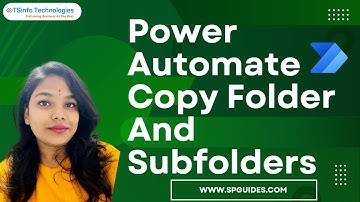 How to copy folder and subfolders in Power Automate