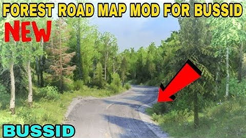 forest road map mod for bussid | mod map bussid | mapas para bus simulator indonesia.
