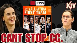 WOW! Caitlin Clark MAKES 1ST TEAM ALL WNBA while being SABOTAGED by a FIRED STAFF!