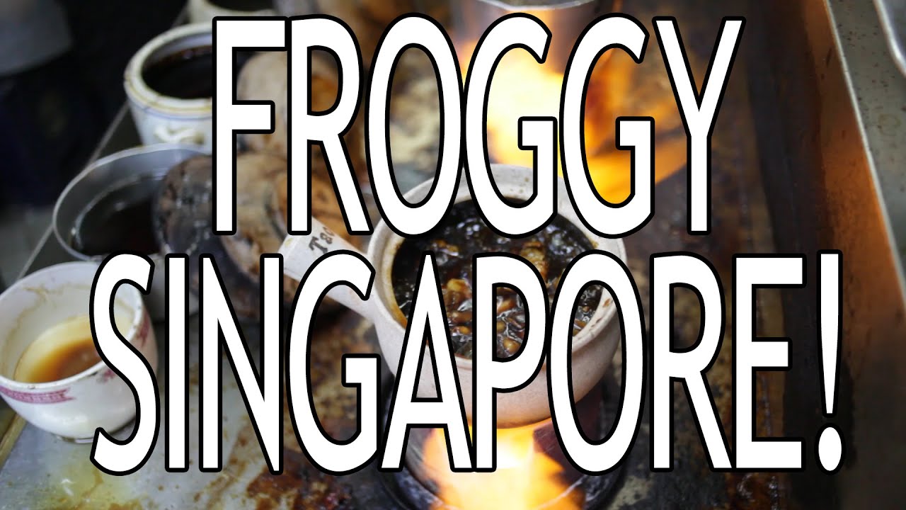 Eating Frog in Singapore! Would you try this? | The Food Ranger