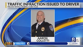 Traffic infraction for driver connected to Canandaigua crash that killed RPD Lt Aaron Colletti