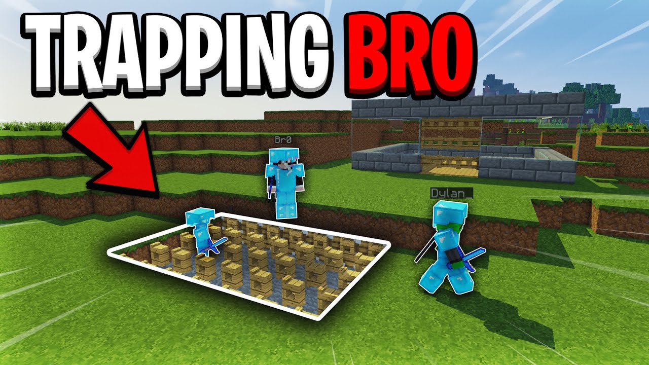 So, I Trapped Br0... *RAGE* | Minecraft HCF