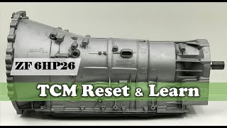 ZF (6HP26) TCM Reset and Learn Procedure - Automatic Transmission screenshot 5