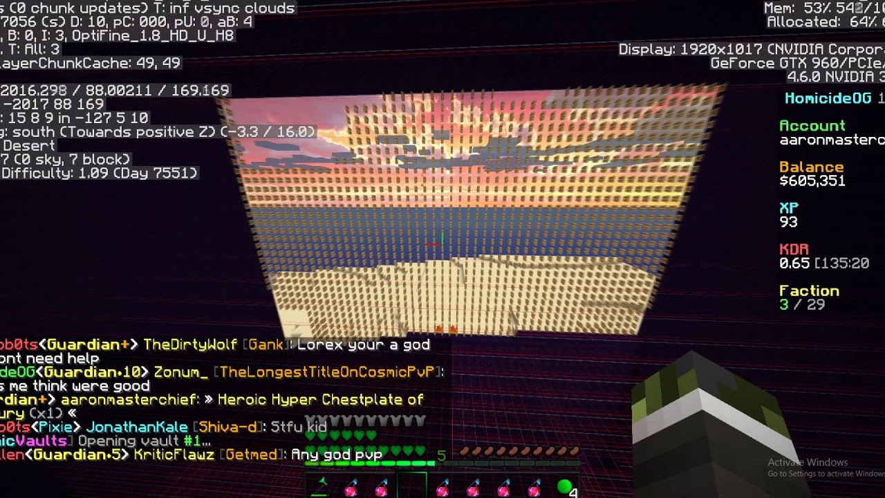 Cosmicpvp Spirit planet God kills Ep 1