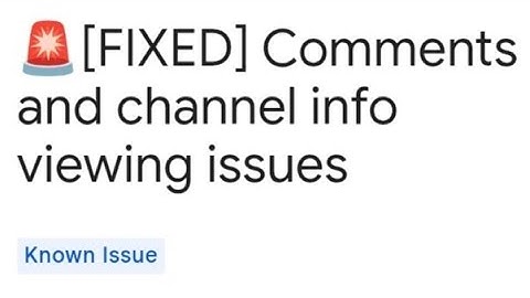 Comments And Channel Info Viewing Issues On YouTube ♥️ Selva Tech 