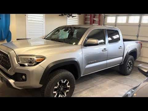 2018 Toyota Tacoma Engine Air filter replacement - YouTube