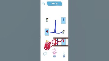 Toilet Rush: Draw Puzzle😅😅Funnygameplay Level 32 #shortsfeed #shortvideo #puzzle