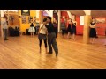 Sebastián Achaval and Roxana Suarez - Caminata, argentine tango lesson (2014 Riga Tango Fiesta, LV)