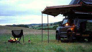 Uk Countryside Car Camping & Seal Spotting, Firepit, Diy Slide Kitchen