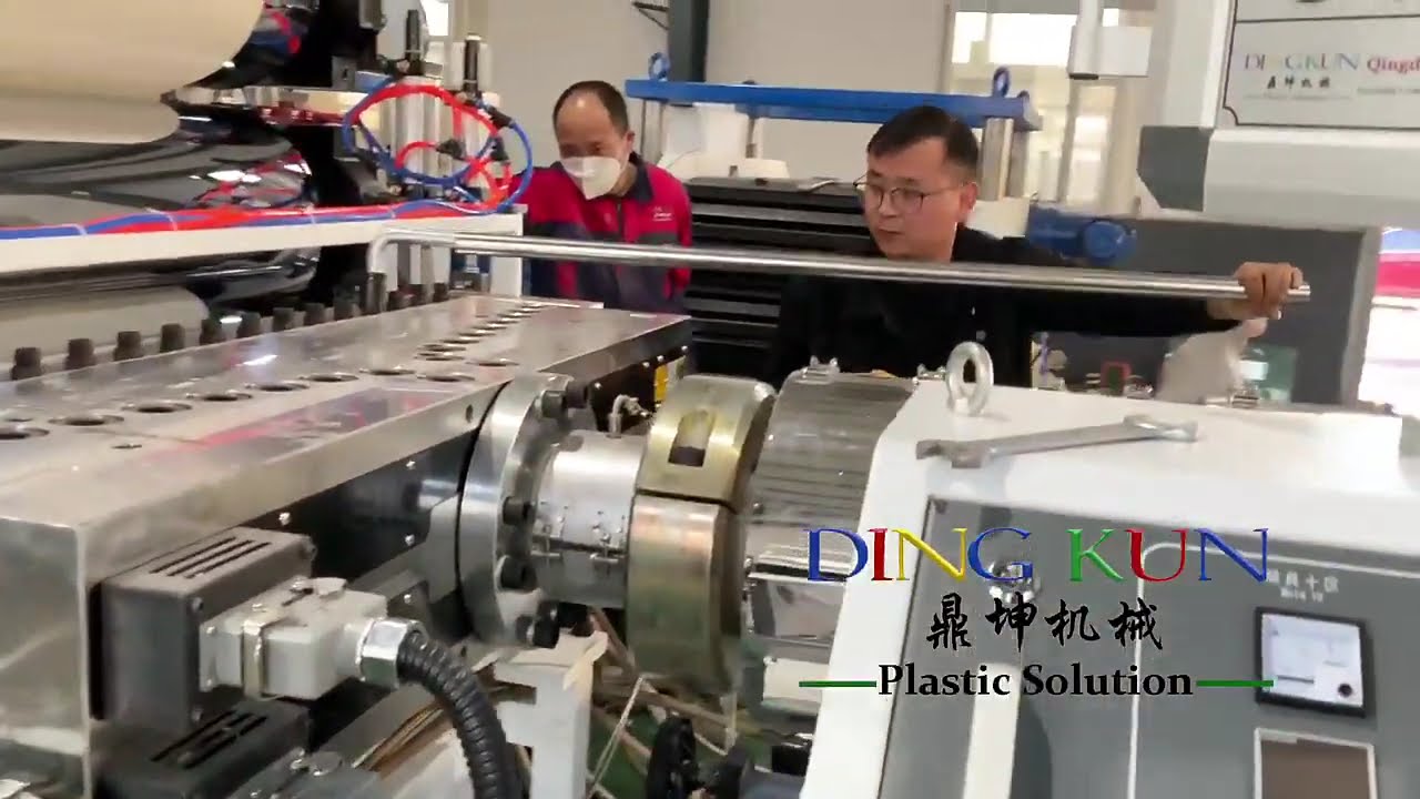 Plastic PVC Free Foam Board Extrusion Line Photo Album Sheet Making Machine