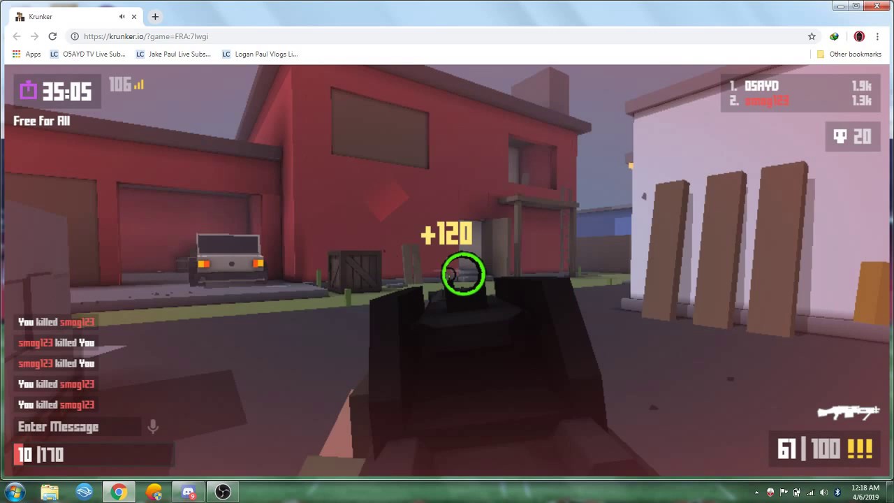 Krunker Io Intense 1v1 Youtube - krunker io roblox online free games play online