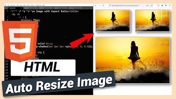Auto Resize Image with Aspect Ratio | HTML and CSS Tutorial