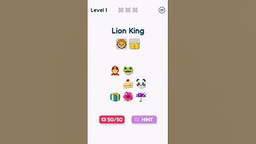 Emoji Guess Puzzle 😎 1 Level Gameplay Walkthrough | Best Android, iOS Games #shorts